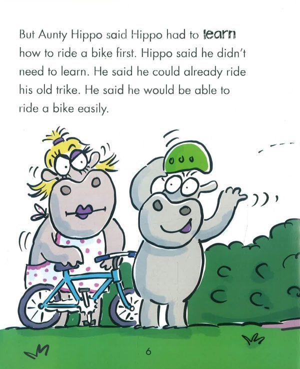 Experiences Matter: Hippo Rides A Bike Hot on Sale