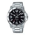 Casio - MTP-VD01D-1BVUDF - Stainless Steel Wrist Watch for Men For Cheap