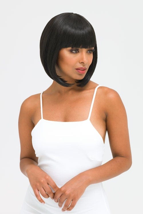 Black inverted bob wig: Chloe Online Sale