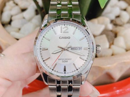 Casio - MTP-1335D-7AVDF - Stainless Steel Wrist Watch for Men Sale