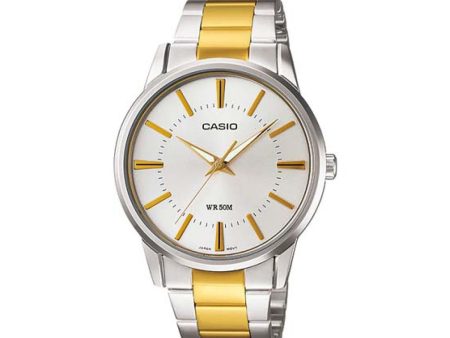 Casio - MTP-1303SG-7AVDF - Stainless Steel Wrist Watch for Men Discount