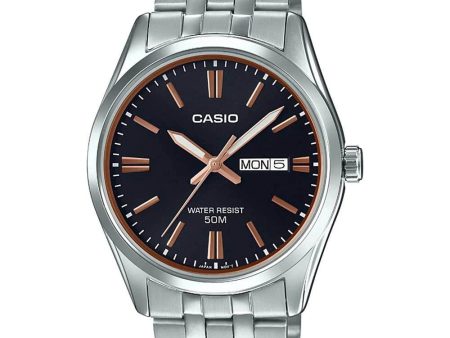 Casio - MTP-1335D-1A2VDF - Stainless Steel Wrist Watch for Men Supply