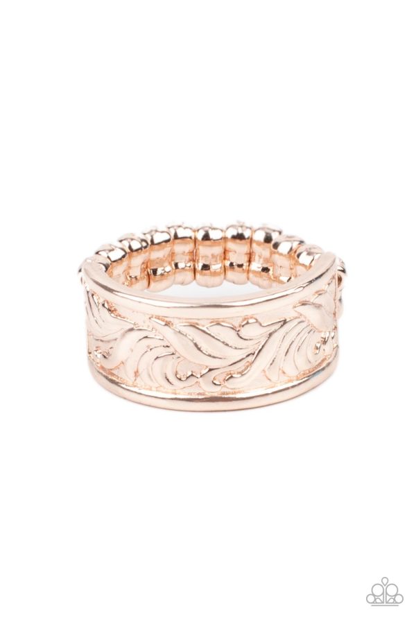 Billowy Bands - Rose Gold Online