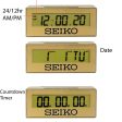 Seiko Mini Marathon Gold Digital Alarm Clock (Limited Edition) QHL087G Online