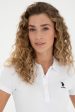 USPA Polo Shirt Women White VR013 USPOW066 SCL US Polo Assn. For Sale