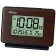 SEIKO LCD Dual Alarm Clock QHL068 Fashion