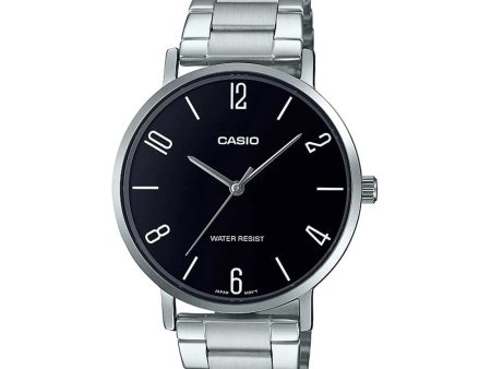 Casio - MTP-VT01D-1B2UDF - Stainless Steel Wrist Watch for Men Online Hot Sale