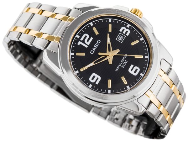 Casio - MTP-1314SG-1AVDF - Stainless Steel Wrist Watch for Men Online now