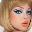 Blunt blonde bob wig with fringe: Gracie Discount