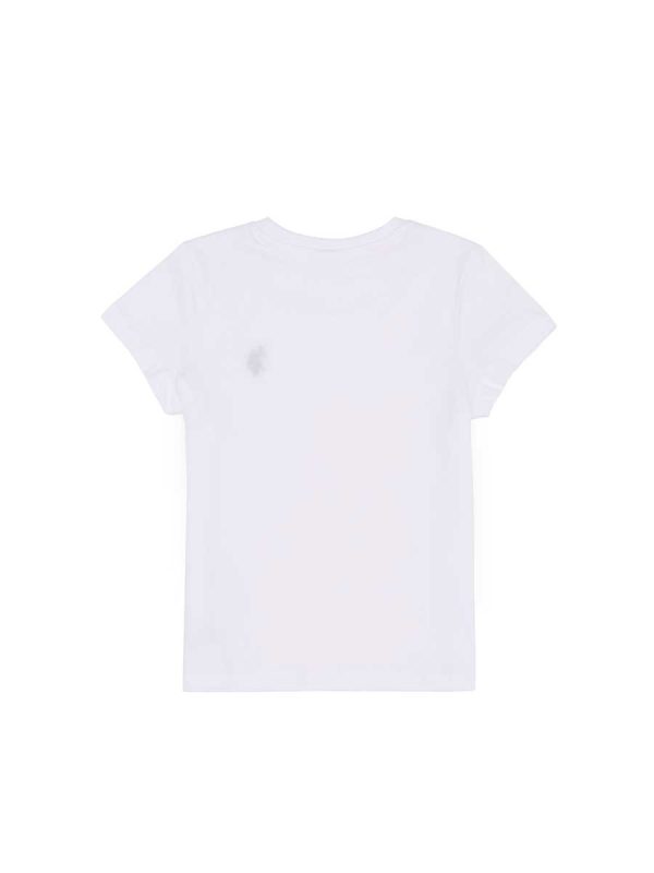 USPA Boys T-Shirt Round Nack White VR013 USTSB038 Hot on Sale