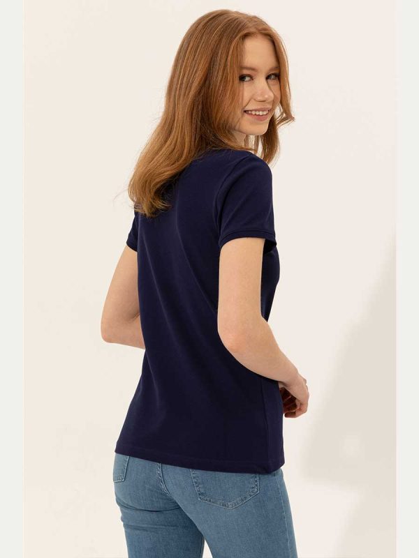 USPA Polo Shirt Women Navy VR033 USPOW051 MCH US Polo Assn. Online now