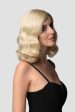 40s blonde pinup style wig with marcel waves: Lauren Cheap