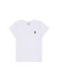 USPA Boys T-Shirt Round Nack White VR013 USTSB038 Hot on Sale