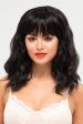 Black long wavy bob wig (lob): Sigrid Cheap