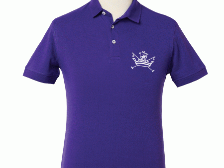 Kings Club Couture Polo Horse Shield Purple Men KCPHS008 Sale