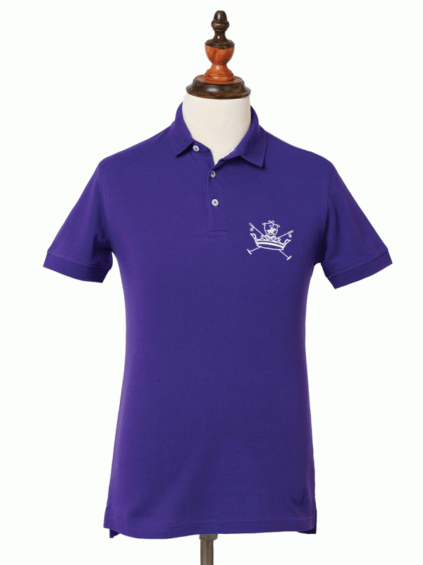 Kings Club Couture Polo Horse Shield Purple Men KCPHS008 Sale