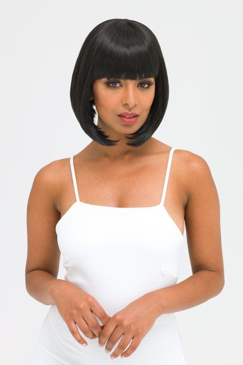 Black inverted bob wig: Chloe Online Sale