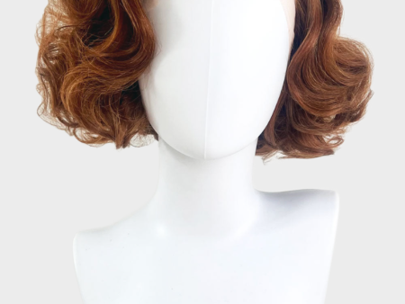 Auburn pinup wig, lace front, vintage style: Clementine Online now