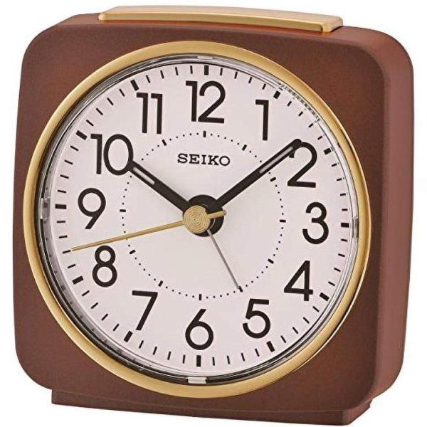 SEIKO Quiet Sweep & Beep Alarm Clock QHE140 For Cheap