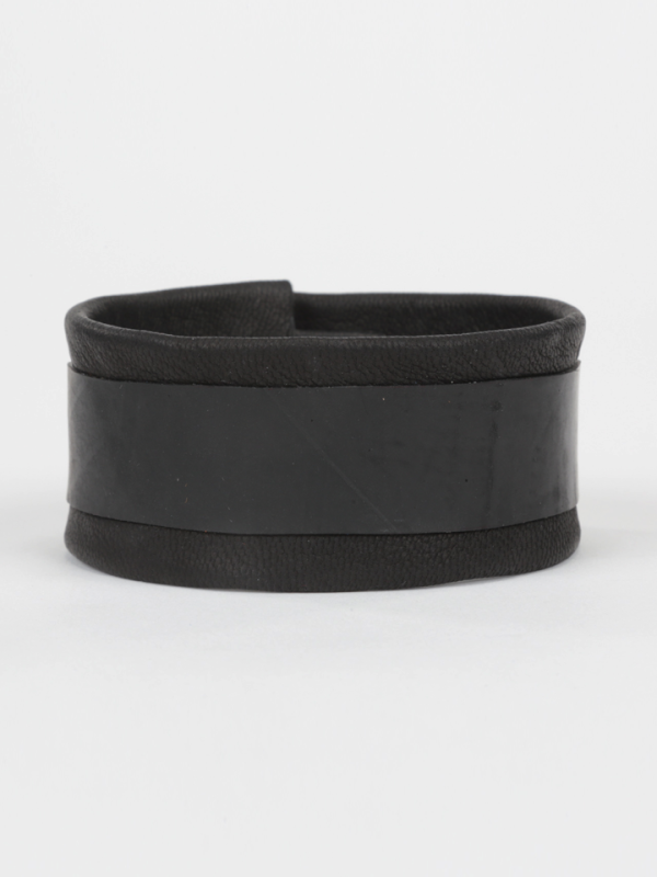 Leather and Tire cuff, Asphalt Online now