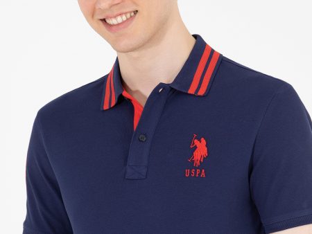 US Polo Assn. Navy Men Polo Shirt Big Pony Logo Number 3 VR033 USPOM160 USPA Online Hot Sale