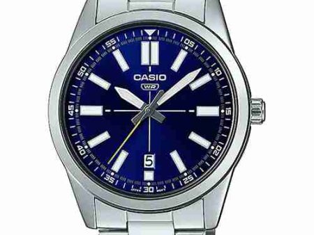 Casio - MTP-VD02D-2EUDF - Stainless Steel Wrist Watch for Men Discount