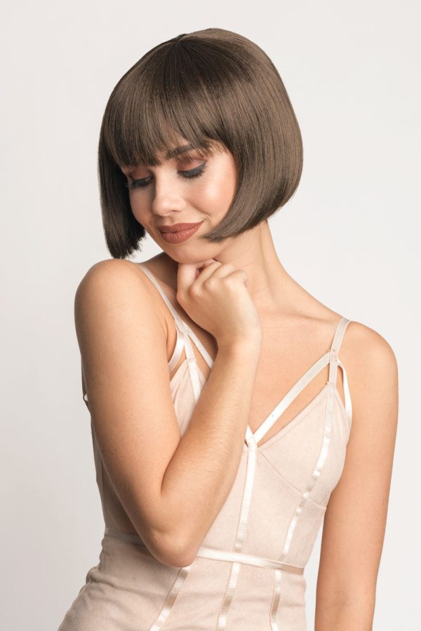 Brown bob wig, chic and stylish: Honour Cheap