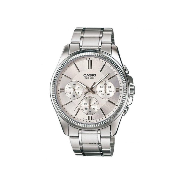 Casio - MTP-1375D-7AVDF - Stainless Steel Wrist Watch for Men Supply