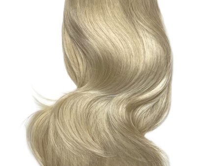 Blonde half wig hairpiece (3 4 wig), gently layered: Sabrine Online