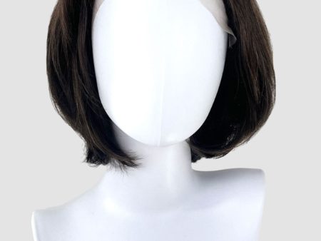 Lacefront wig, Italian bob, brown with blonde highlights: Lucia Online Hot Sale