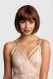 Brown bob wig with blonde highlights: Bethany For Discount