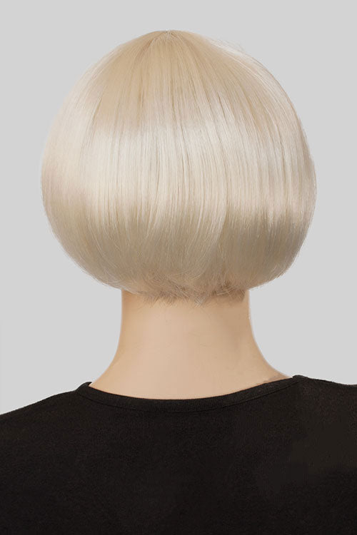 Blonde 1920s bob wig, short, Louise Brooks style: Agyness Fashion