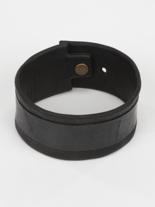 Leather and Tire cuff, Asphalt Online now