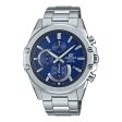 Casio Edifice - EFR-S567D-2AVUDF - Stainless Steel Wrist Watch for Men - Slim Series Sale