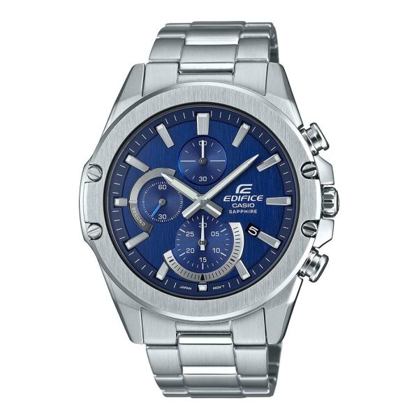 Casio Edifice - EFR-S567D-2AVUDF - Stainless Steel Wrist Watch for Men - Slim Series Sale