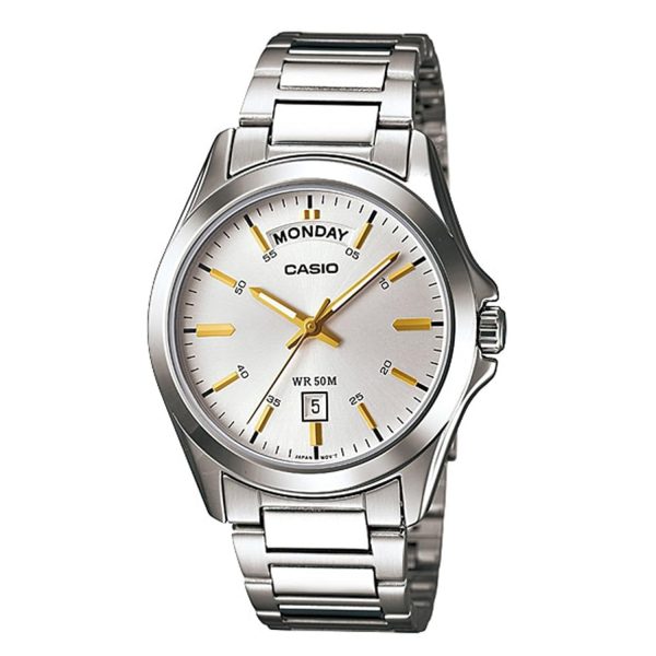 Casio - MTP-1370D-7A2VDF - Stainless Steel Watch For Men Sale