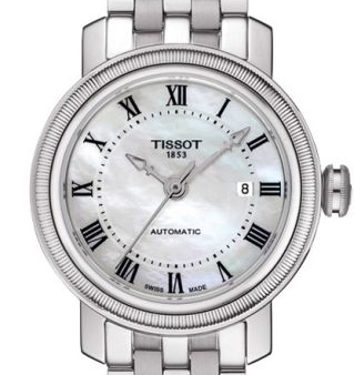 Bridgeport Automatic Mother of Pearl Dial Ladies Watch T097.007.11.113.00 Online Hot Sale