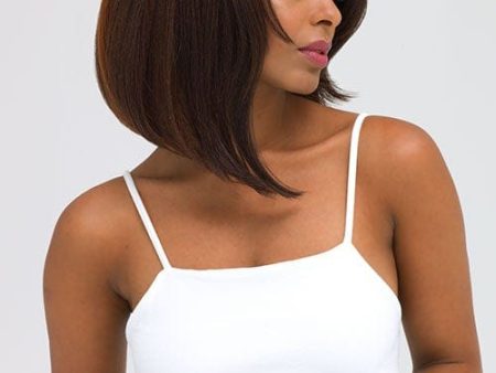 Auburn and brown lace front wig: Sima Online Sale