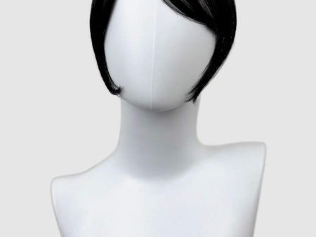 Clip in fringe hairpiece clip-in curtain bangs, with long, face framing whisps: Sabrina Online Sale