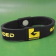 Grounded Energetic Wristband (Black Yellow) Online Hot Sale