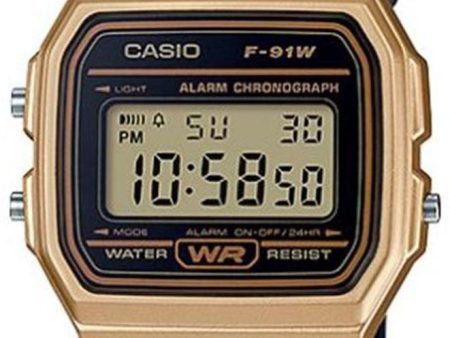 Casio - F-91WM-9ADF - Digital Wrist Watch for Men - Vintage Series Hot on Sale