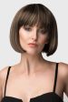 Chestnut brown bob wig with blonde highlights: Lorna For Discount