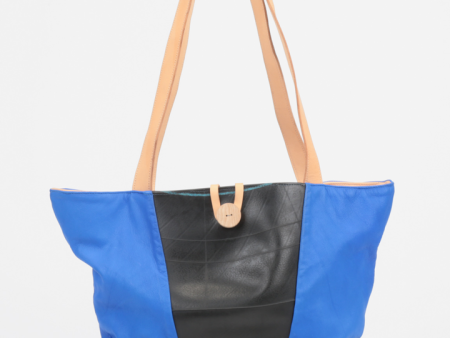 Caribbean Tire Tote, Caribbean Sea Blue Sale