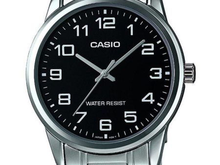 Casio - MTP-V001D-1BUDF - Stainless Steel Wrist Watch for Men For Cheap