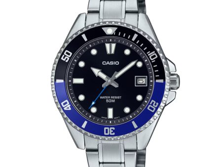 Casio Standard Analog Mens Watch MDV-10D-1A2VDF For Sale