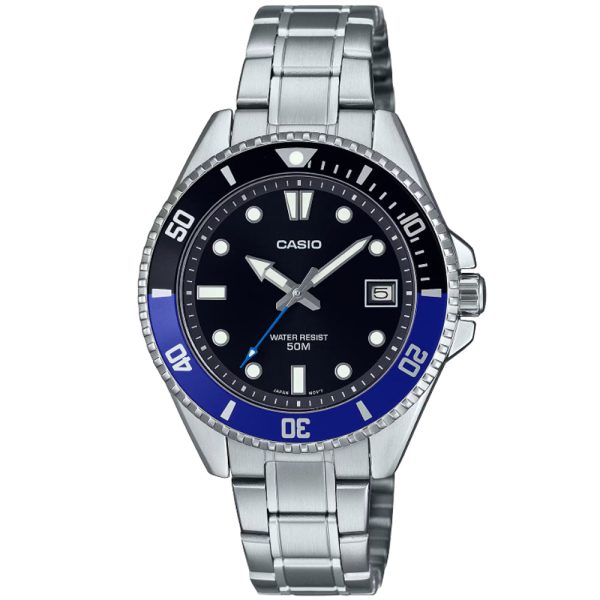 Casio Standard Analog Mens Watch MDV-10D-1A2VDF For Sale