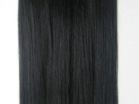 Clip-in hair extensions, straight, 6 piece, full head, 150g, 24 inches long Cheap