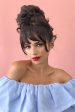 Scrunchie bun hairpiece, easy updo messy bun: Betsy Fashion