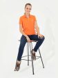 USPA Polo Shirt Women Orange VR051 USPOW044 SCH US Polo Assn, Cheap