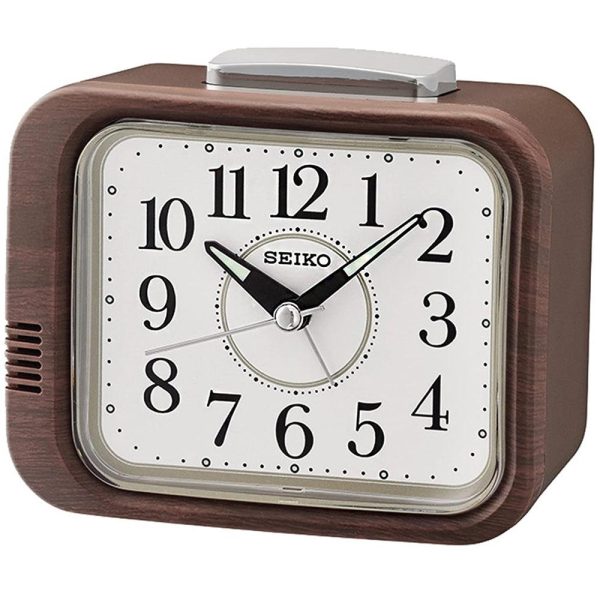 SEIKO Bell & LumiBrite® Alarm Clock QHK046 Online now